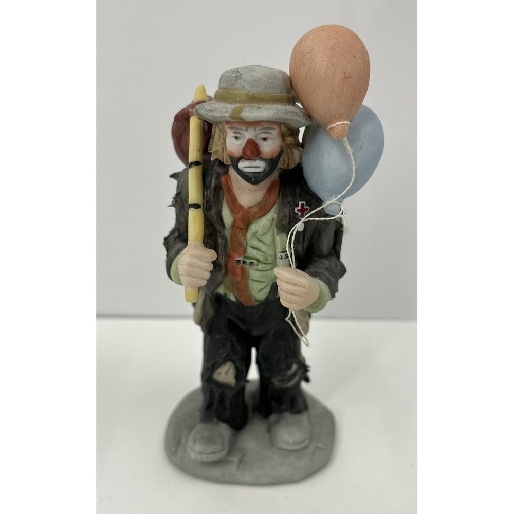 Vintage Flambro Emmett Kelly Jr. Balloons for Sale Porcelain Figurine